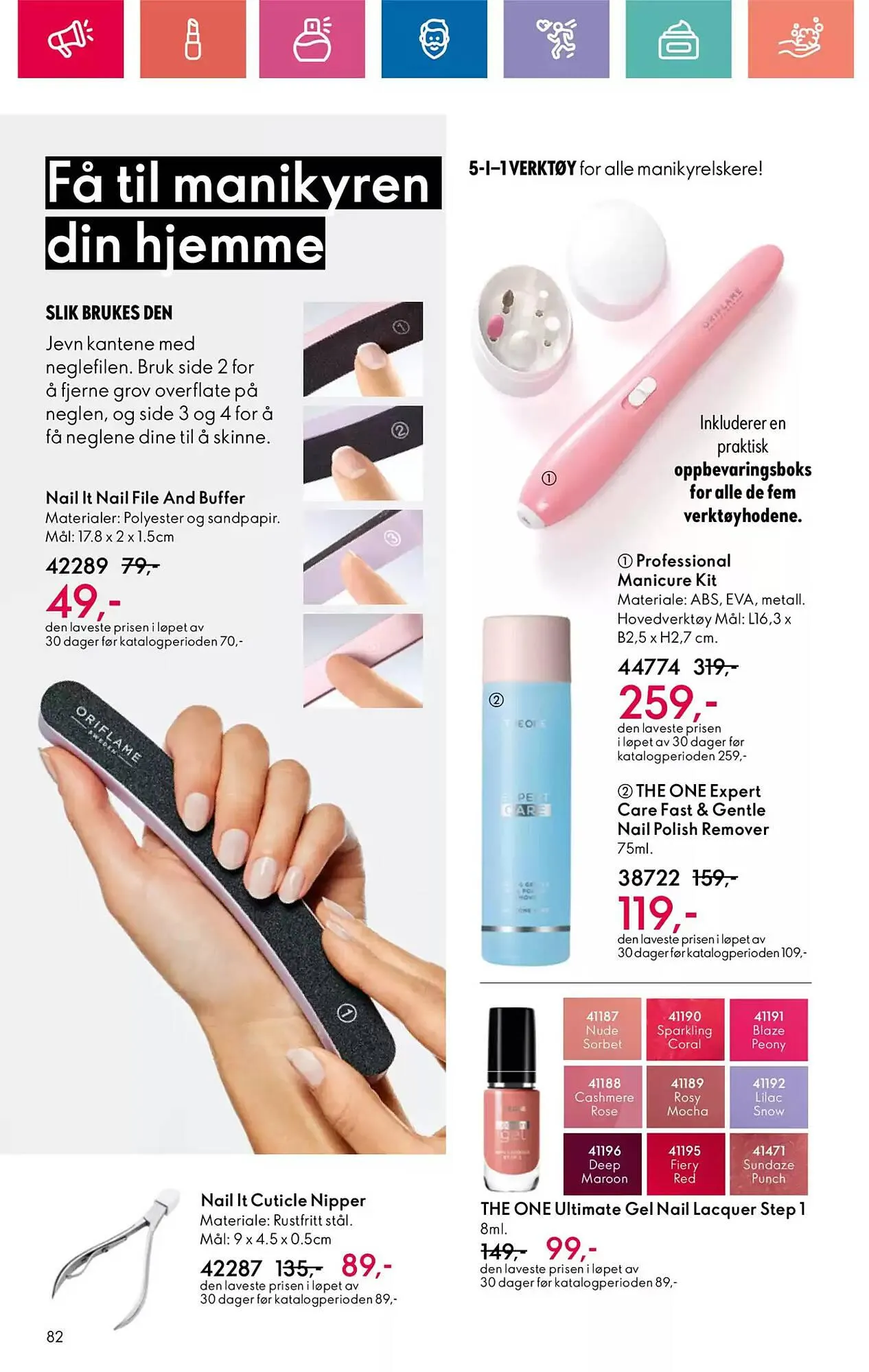 Oriflame Kundeavis fra 14. november til 4. desember 2024 - kundeavisside 82