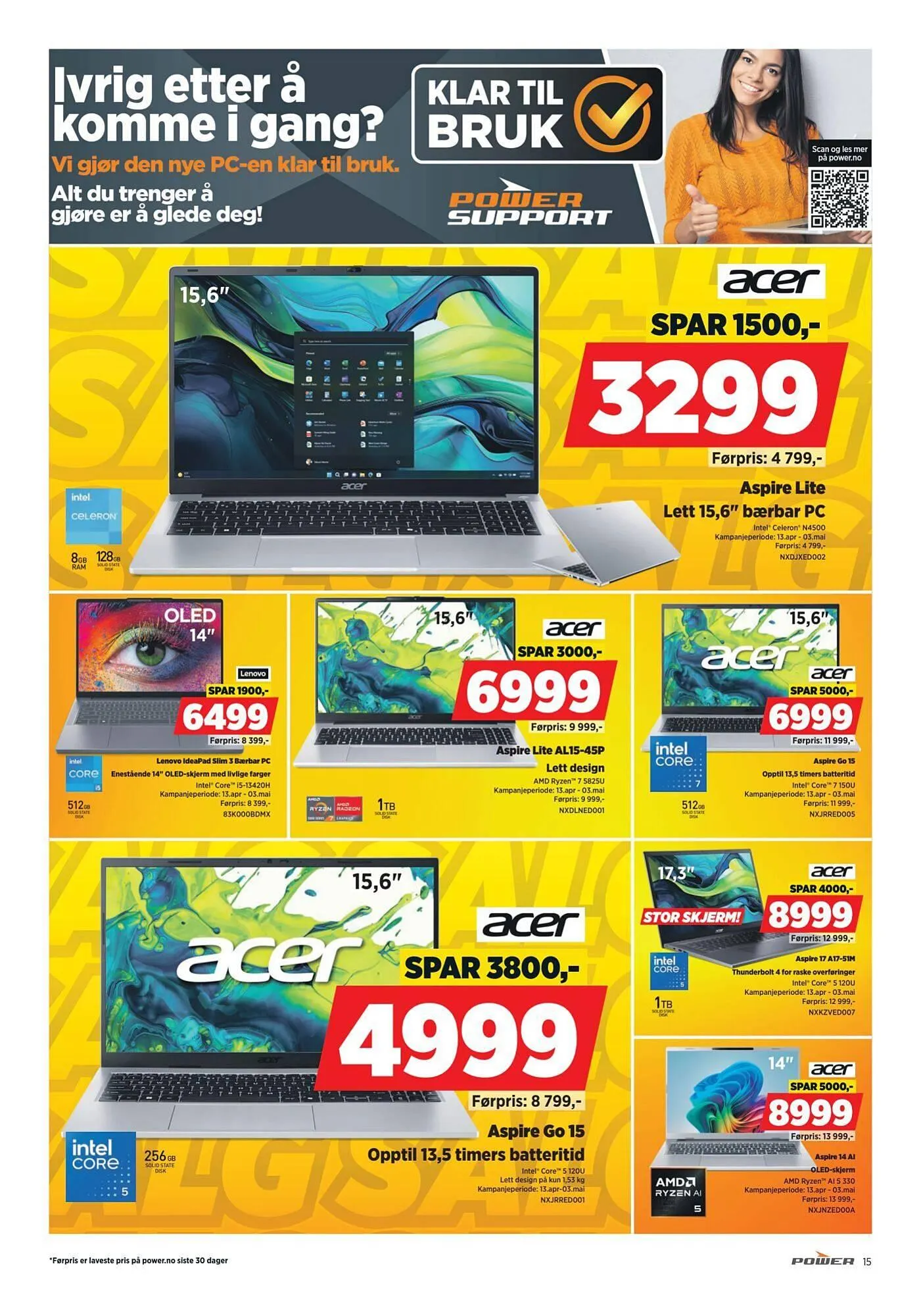 POWER kundeavis fra 20. april til 27. april 2026 - kundeavisside 15