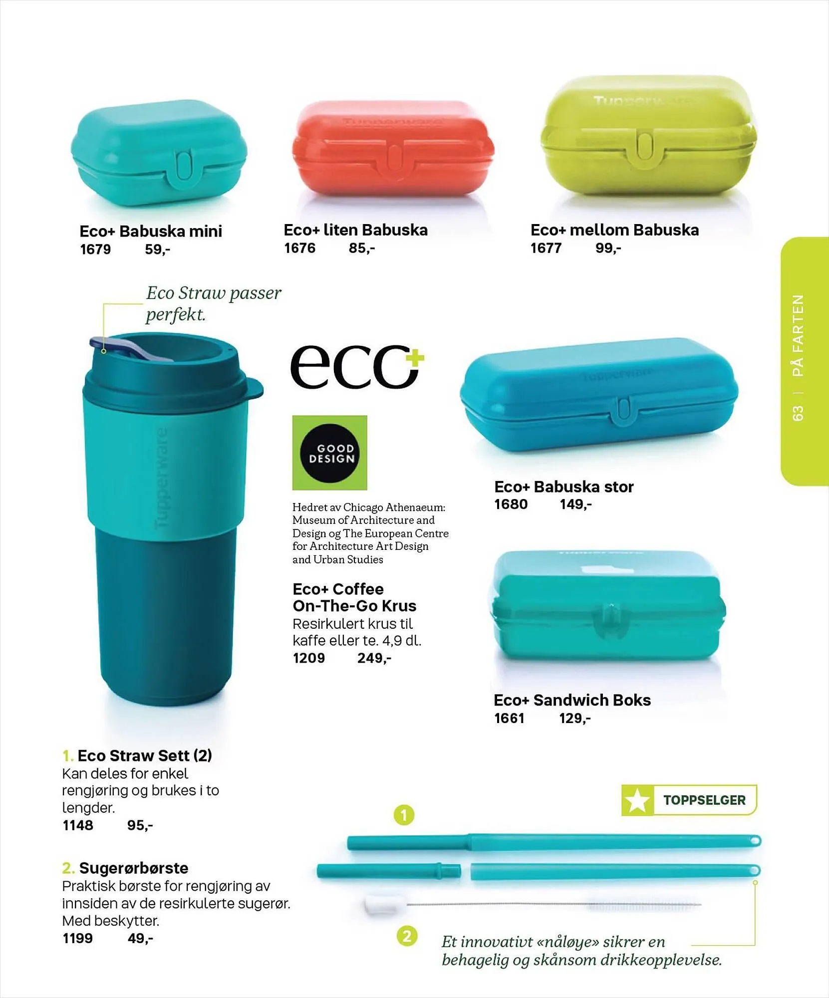 Tupperware Kundeavis fra 6. mars til 31. august 2023 - kundeavisside 63