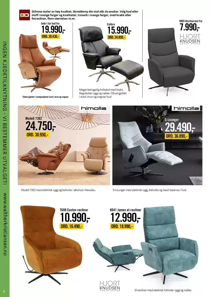 Walther Kristiansen - Høst fra 7. oktober til 30. november 2024 - kundeavisside 8