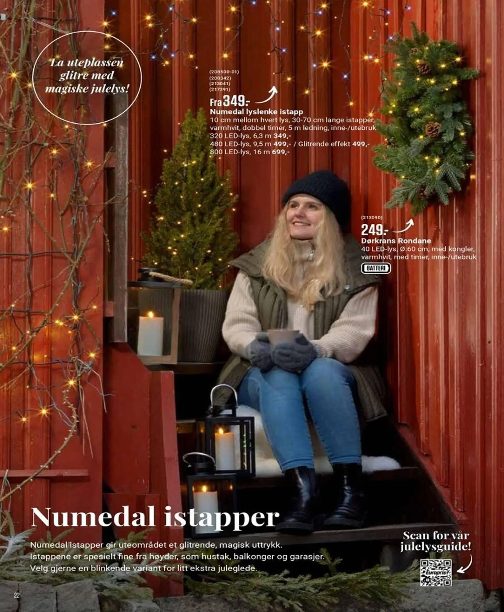 Europris kundeavis fra 29. oktober til 24. desember 2025 - kundeavisside 22