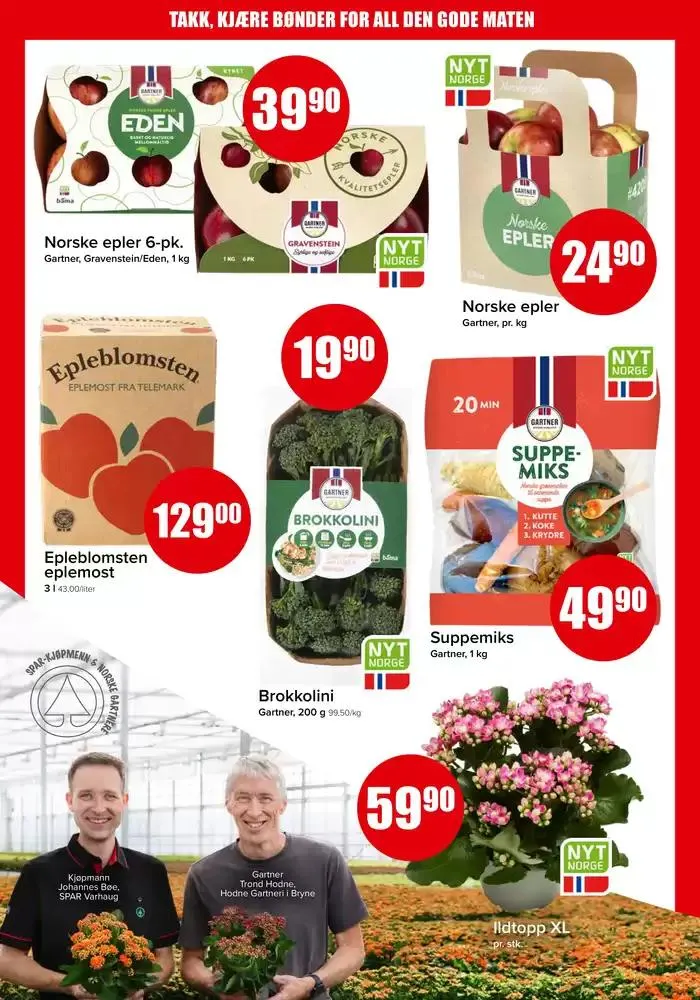 Topptilbud og rabatter fra 4. oktober til 18. oktober 2024 - kundeavisside 5