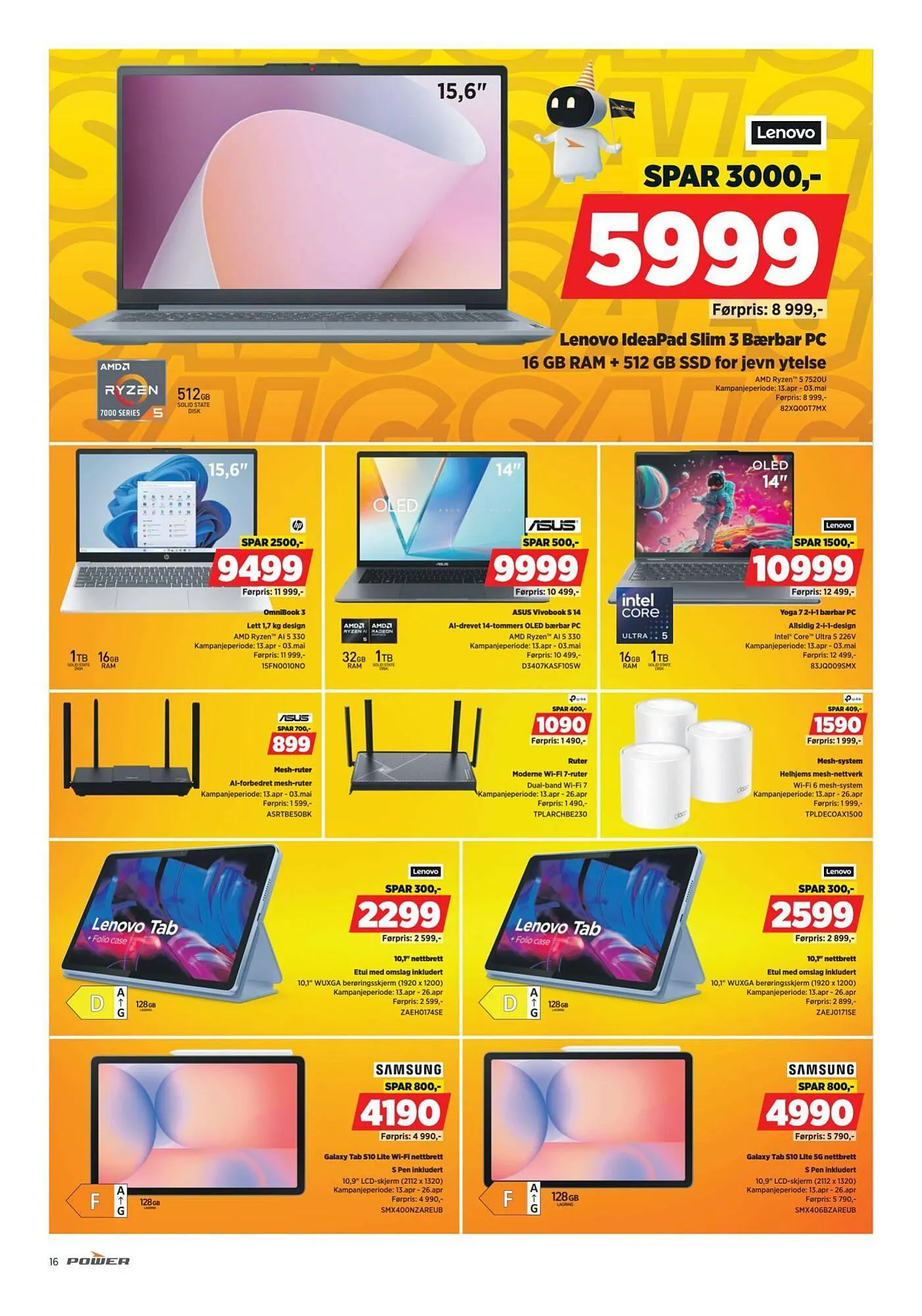 POWER kundeavis fra 20. april til 27. april 2026 - kundeavisside 16