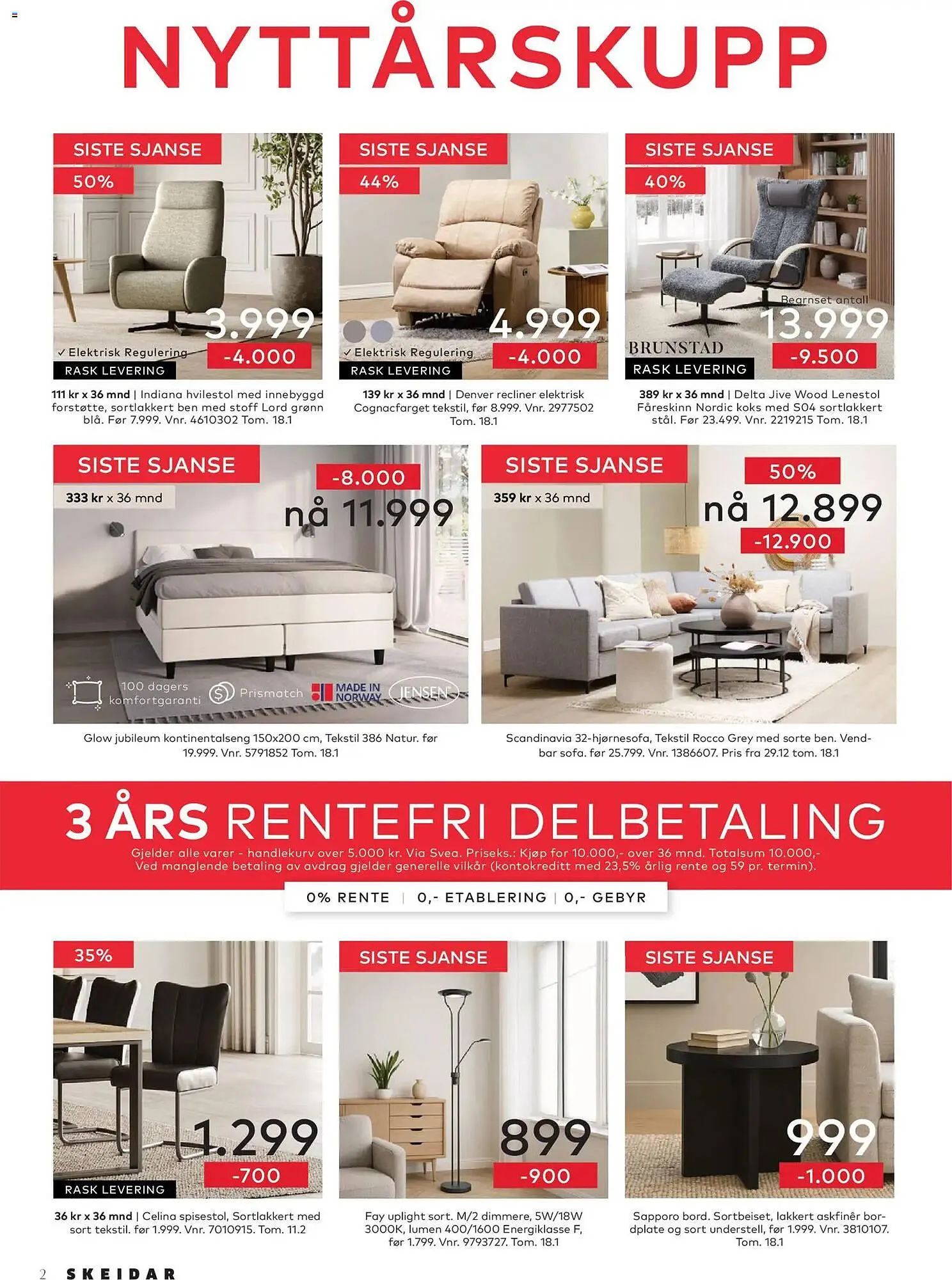 Skeidar kundeavis fra 12. januar til 18. januar 2026 - kundeavisside 2