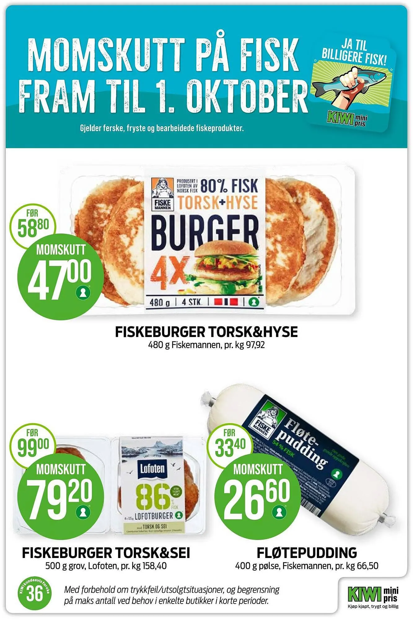 Kiwi Kundeavis fra 3. september til 10. september 2023 - kundeavisside 16