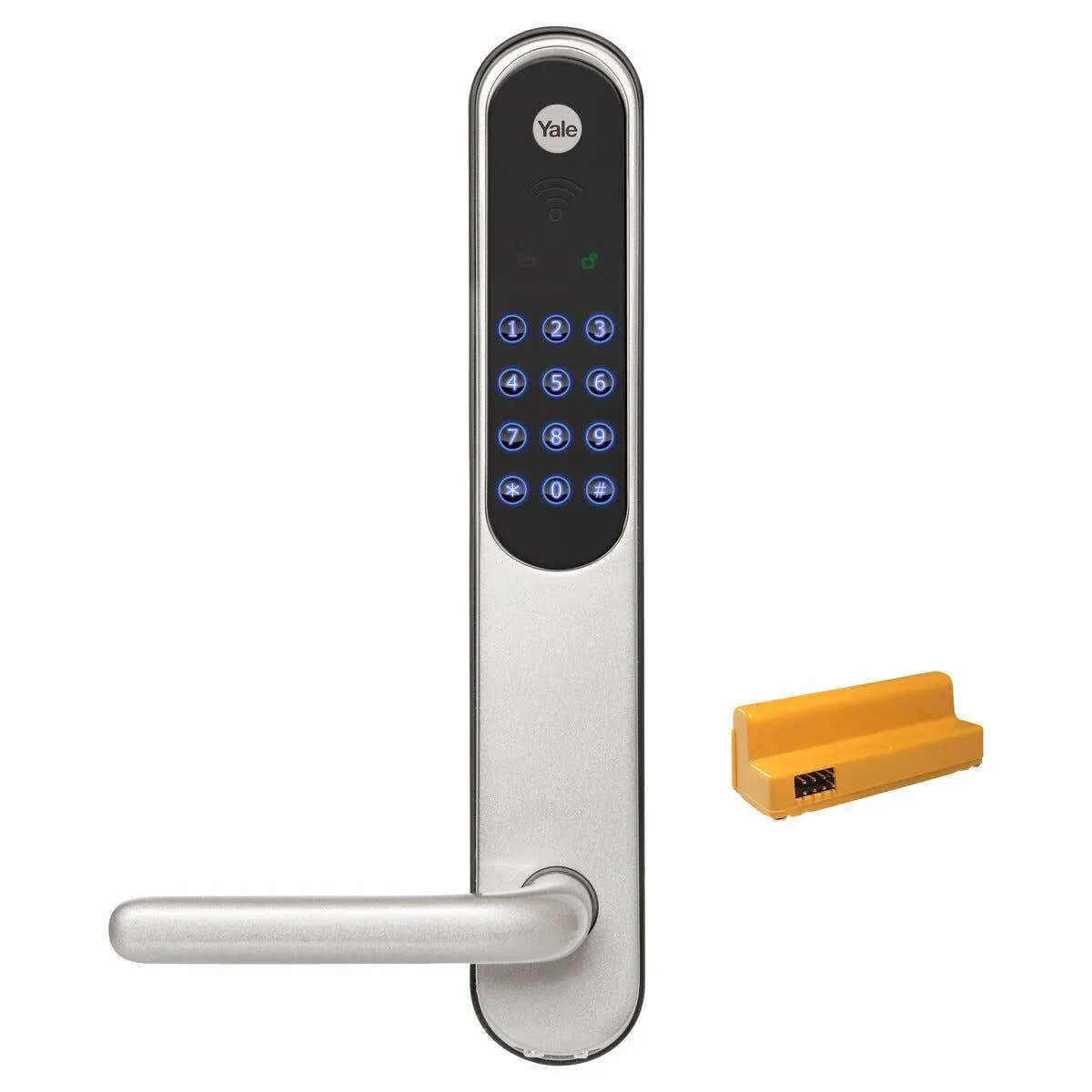 Yale Doorman Classic Home sølv, elektrisk dørlås