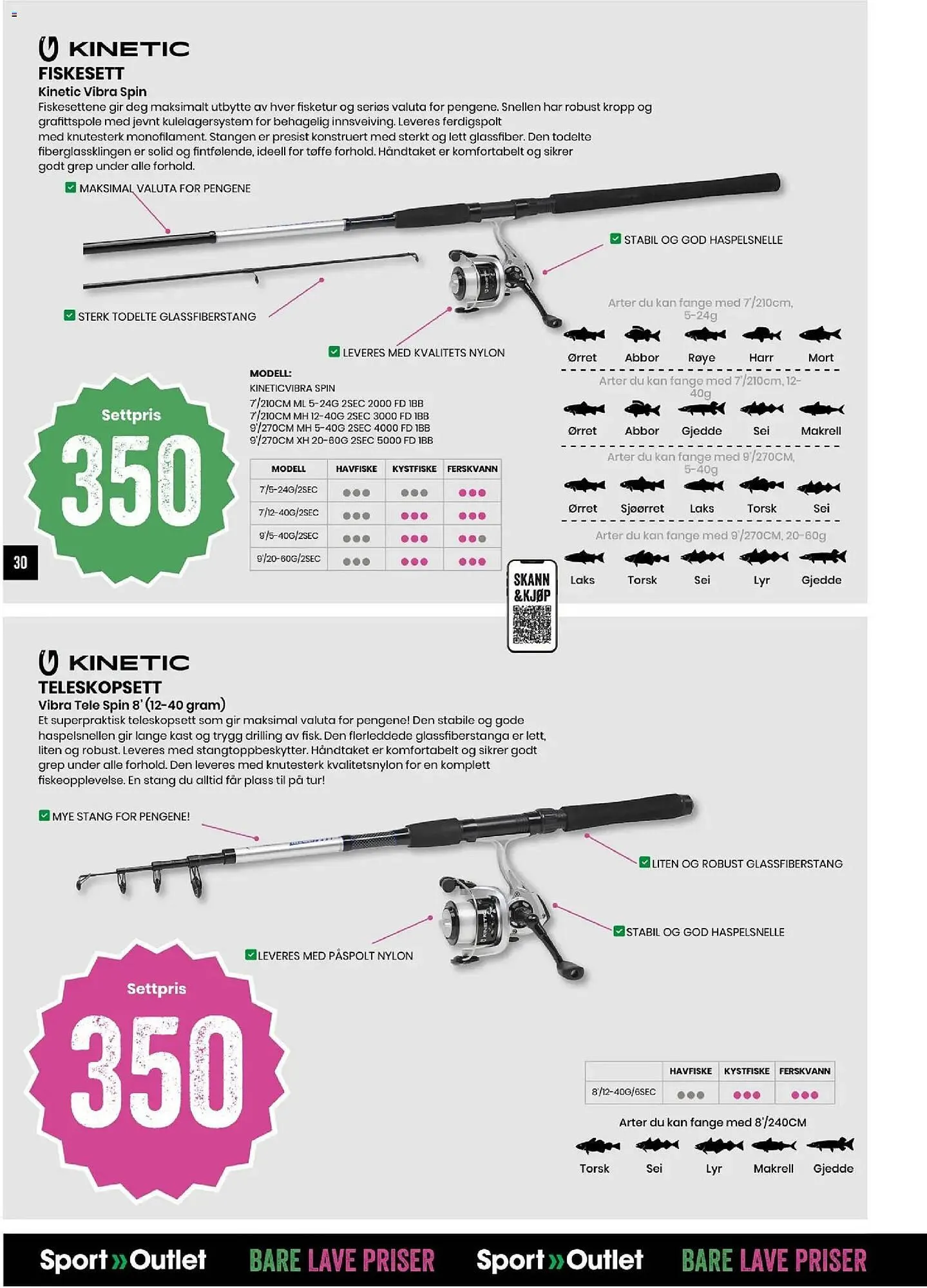 Sport Outlet kundeavis fra 21. april til 26. april 2026 - kundeavisside 30