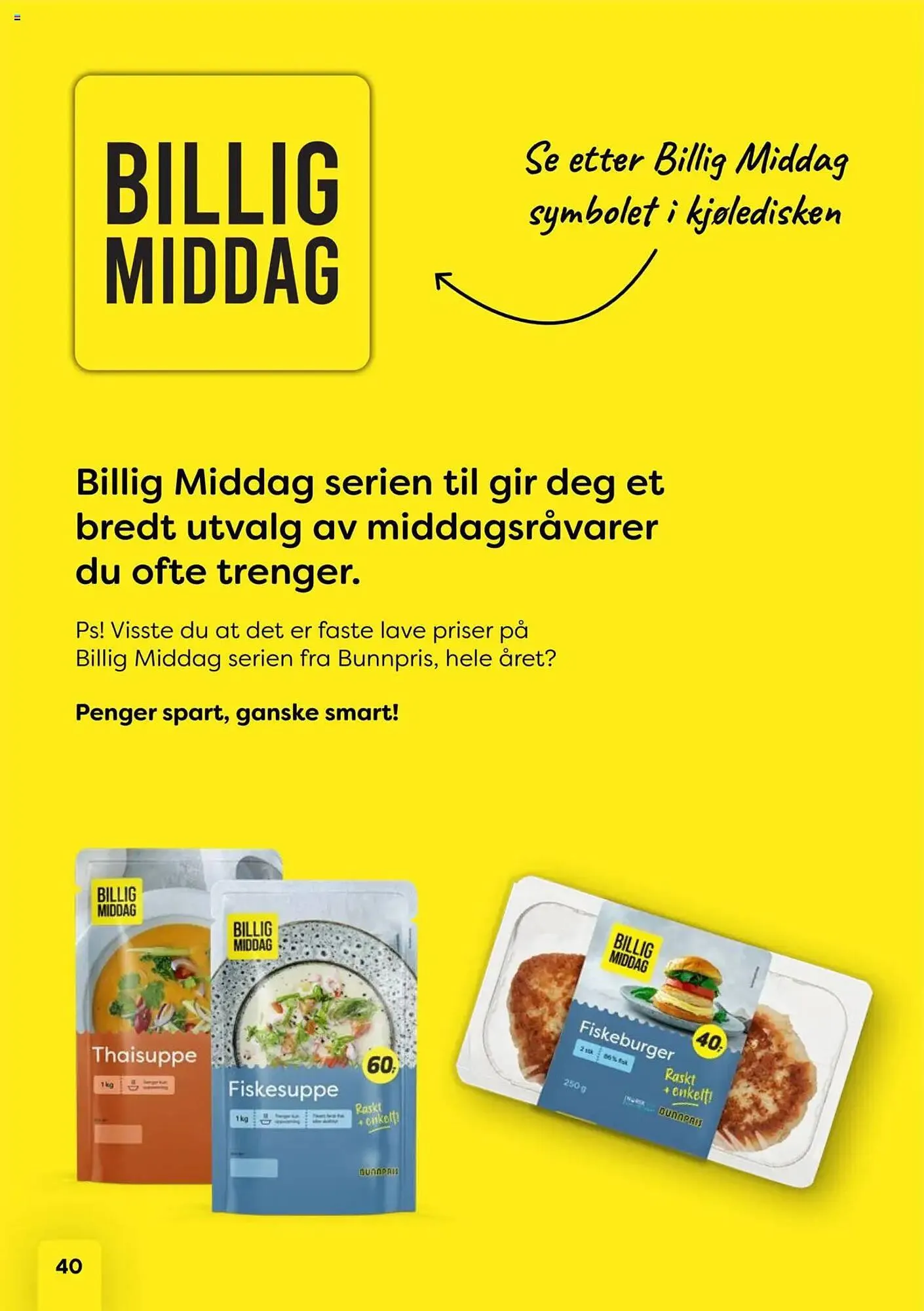 Bunnpris kundeavis fra 21. oktober til 18. desember 2025 - kundeavisside 40