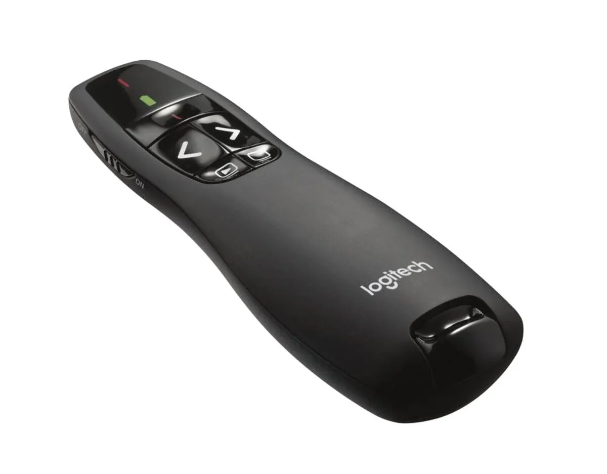 Logitech Presenter R400 presentasjonsfjernkontroll