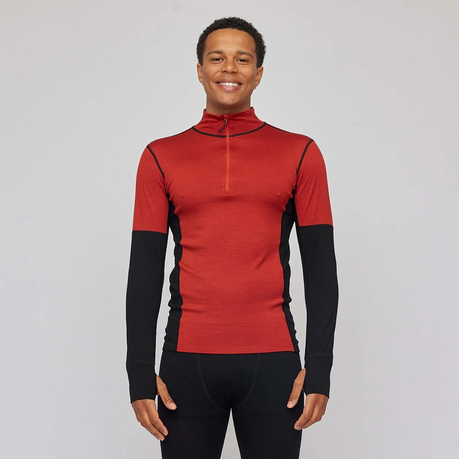 M Røstene, half-zip