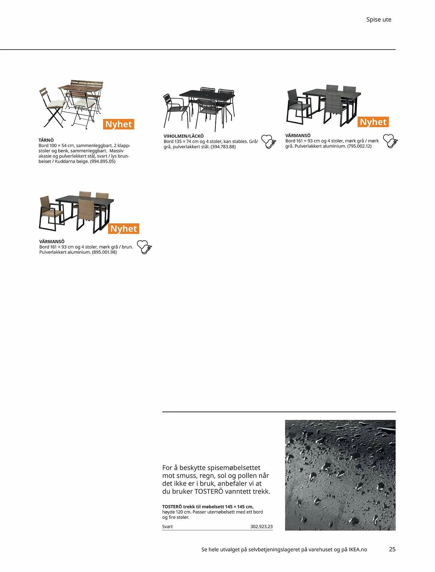 IKEA Kundeavis fra 5. mai til 31. august 2023 - kundeavisside 25