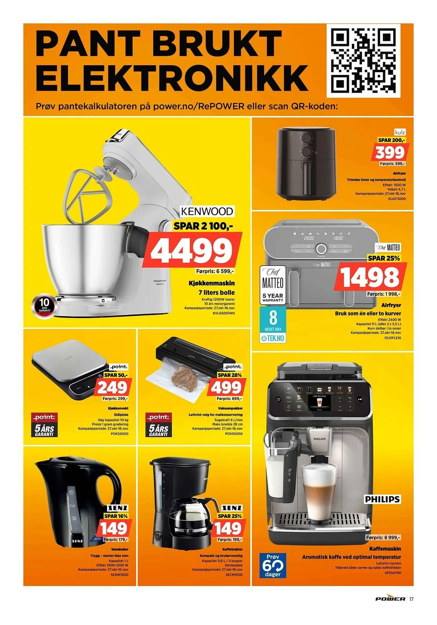 POWER kundeavis fra 10. november til 16. november 2025 - kundeavisside 17