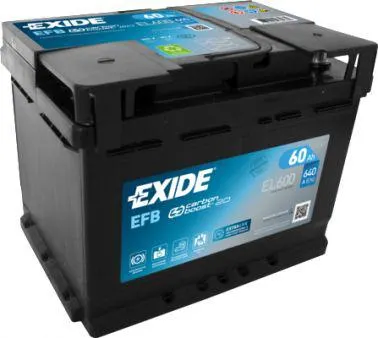 Startbatteri 60 Ah Exide