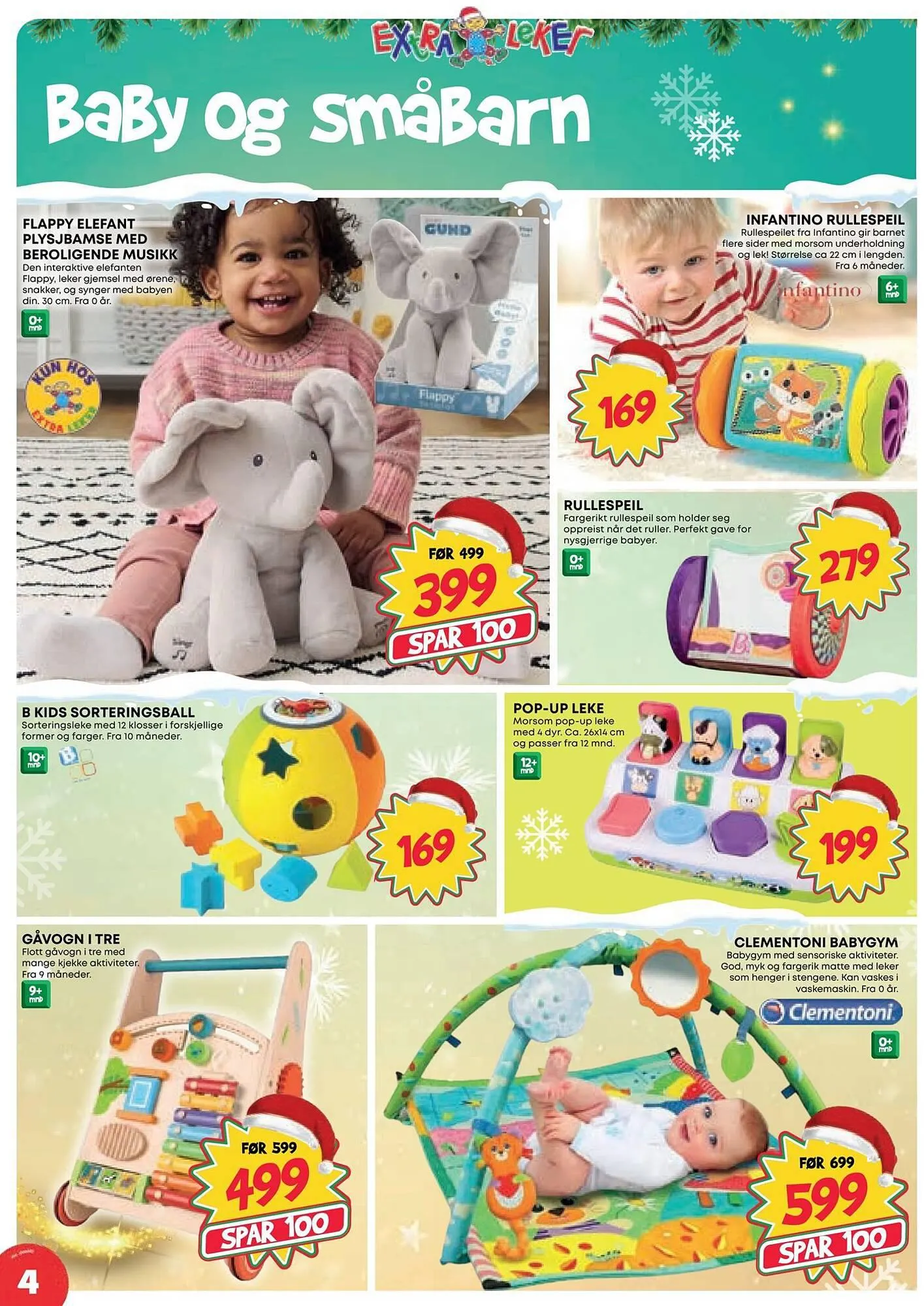 Extra Leker Kundeavis fra 14. november til 24. desember 2023 - kundeavisside 4