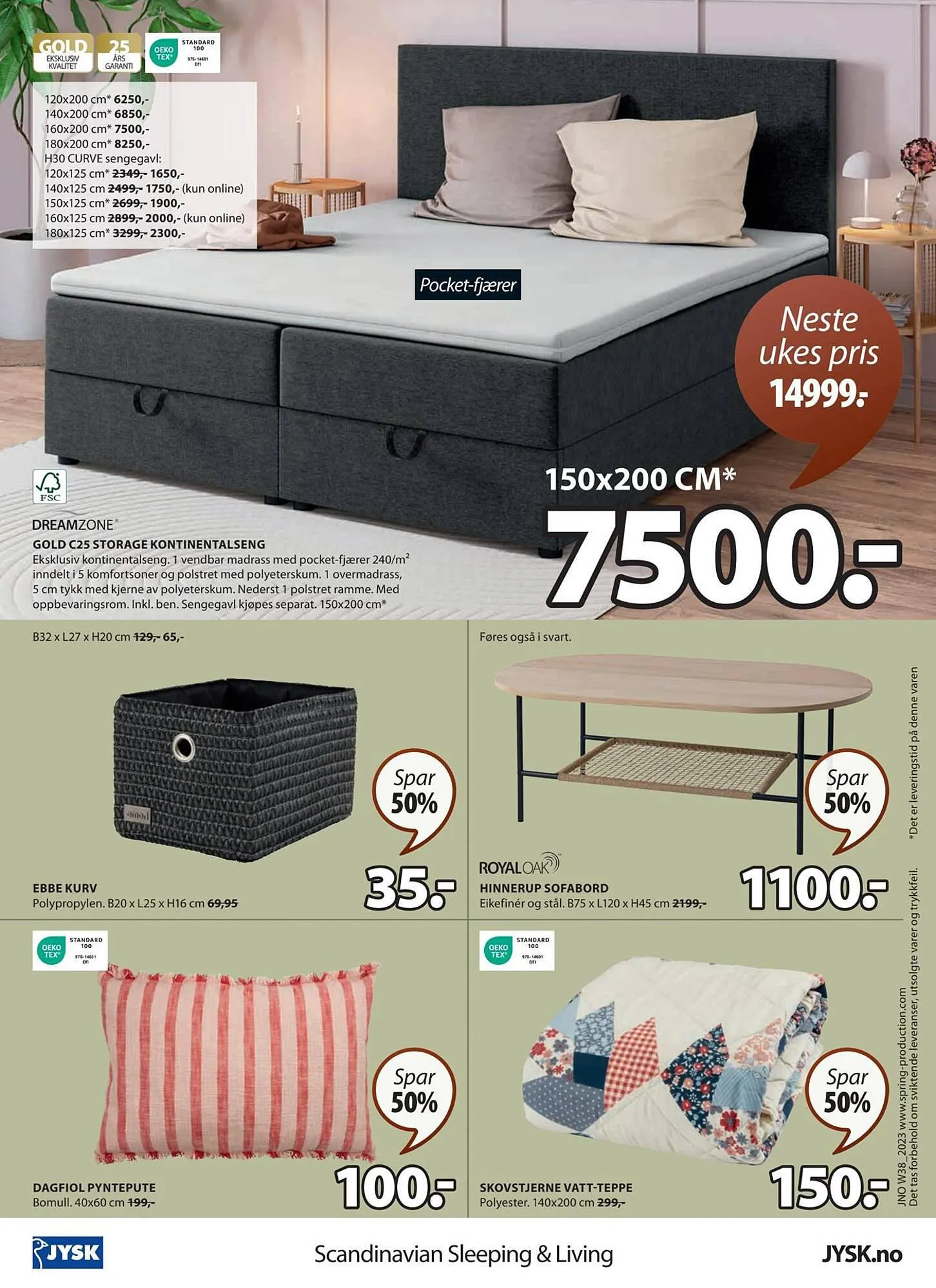 JYSK Kundeavis fra 17. september til 23. september 2023 - kundeavisside 24