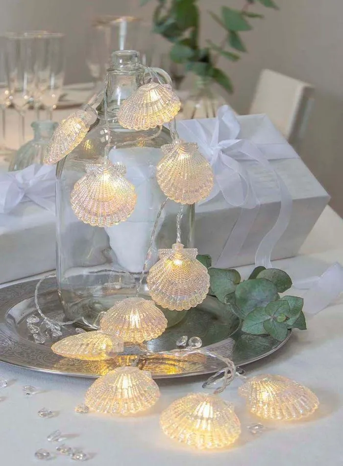 Nacy slynge m/skjell batteridrevet