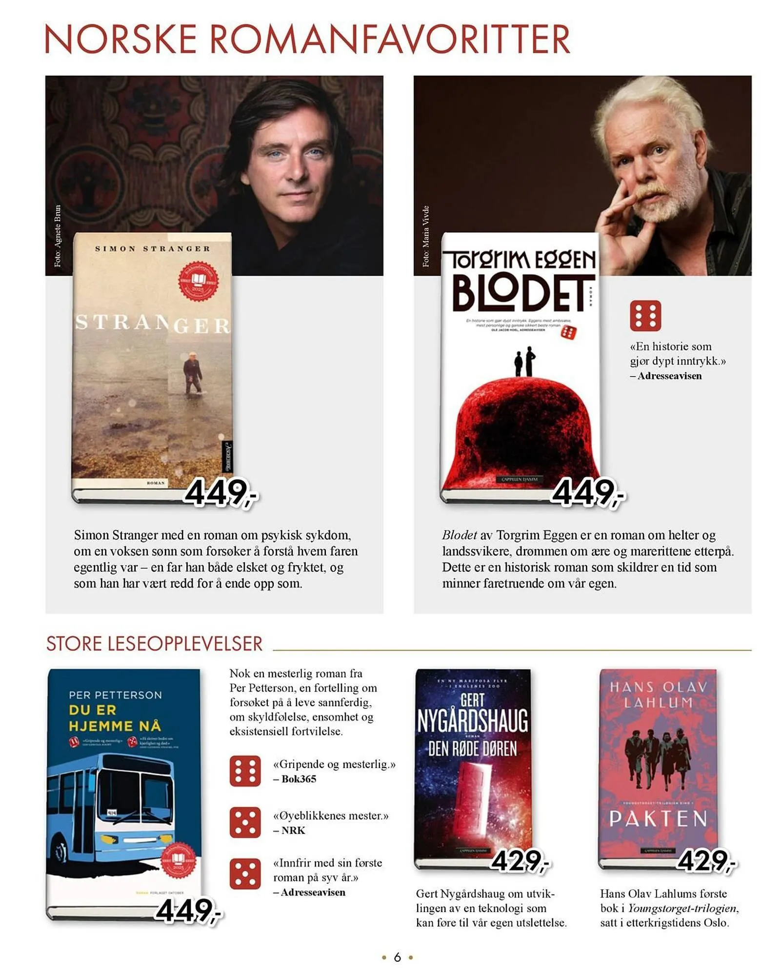 Norli kundeavis fra 2. desember til 31. desember 2025 - kundeavisside 6