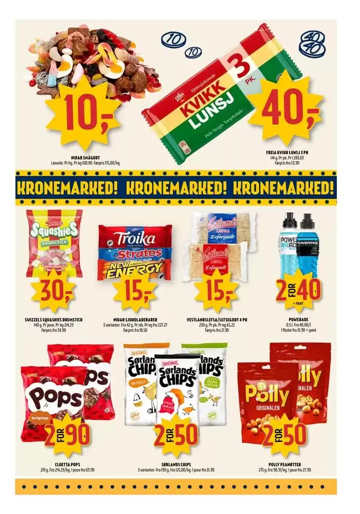 Topptilbud og rabatter fra 28. oktober til 3. november 2024 - kundeavisside 3