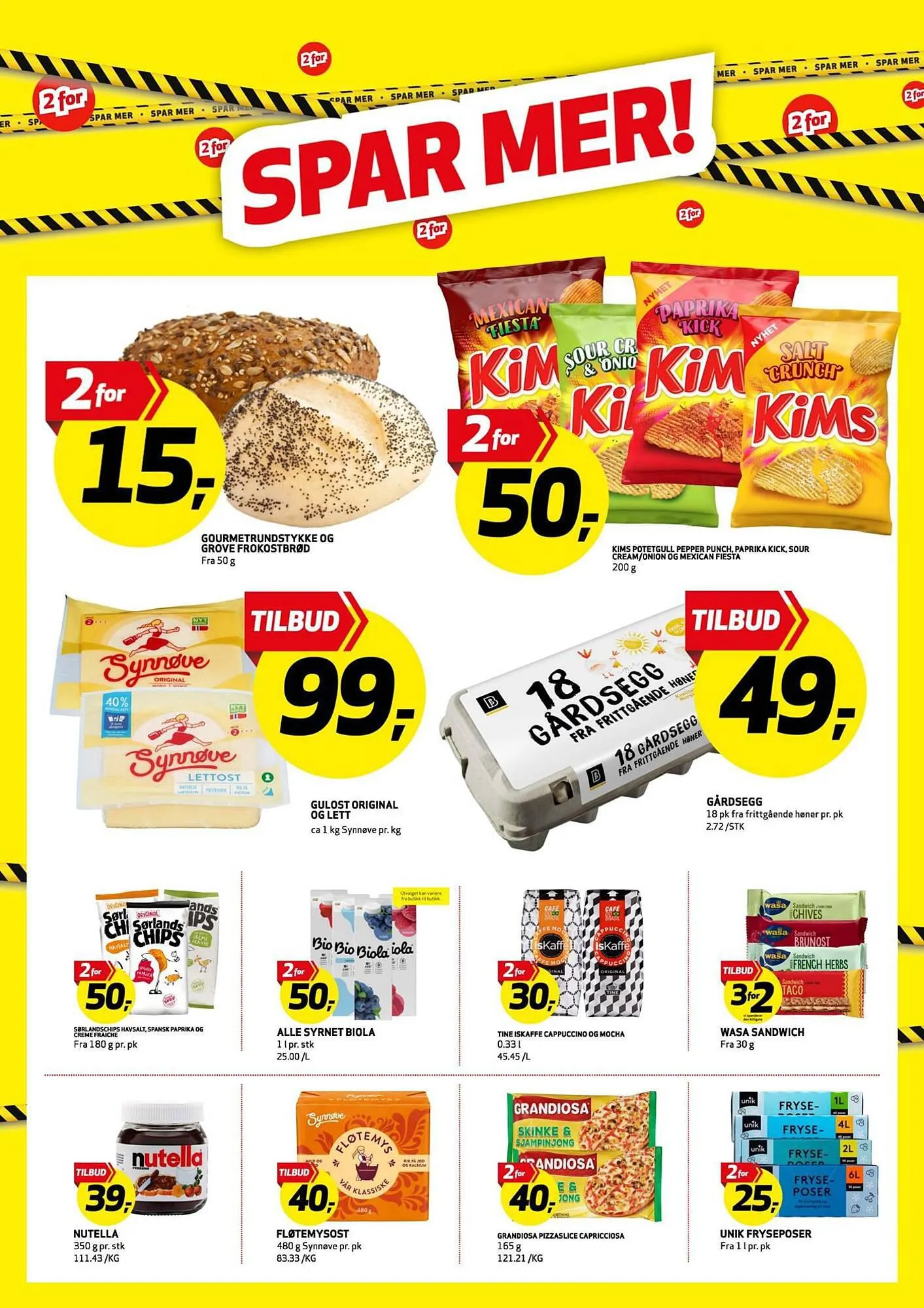 Bunnpris Kundeavis fra 3. september til 10. september 2023 - kundeavisside 6