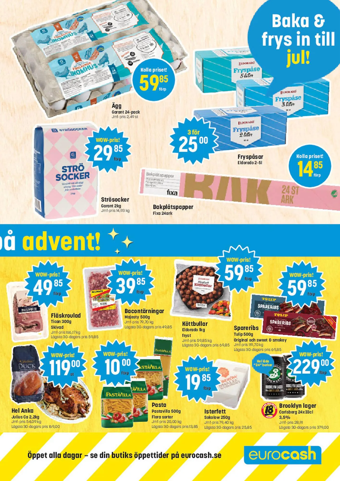 Eurocash kundeavis fra 3. november til 30. november 2025 - kundeavisside 3