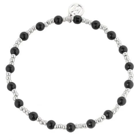 Positano elastic brace BlackSilver