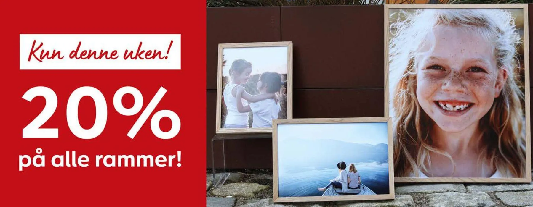 20% rabatt på alle rammer - 1