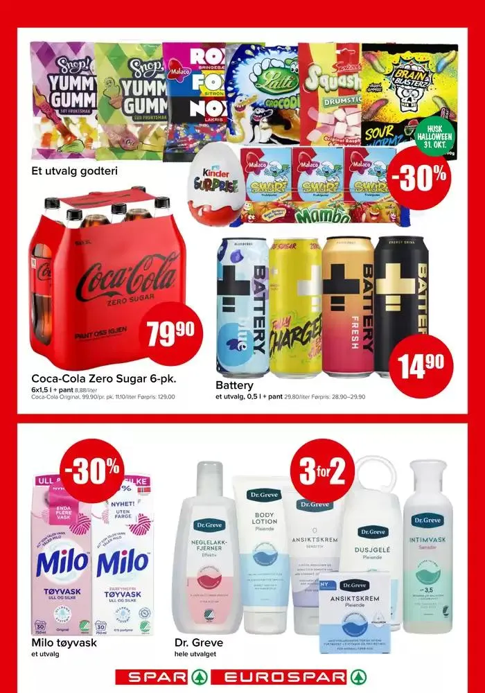 Aktuelle kupp og tilbud fra 31. oktober til 14. november 2024 - kundeavisside 8