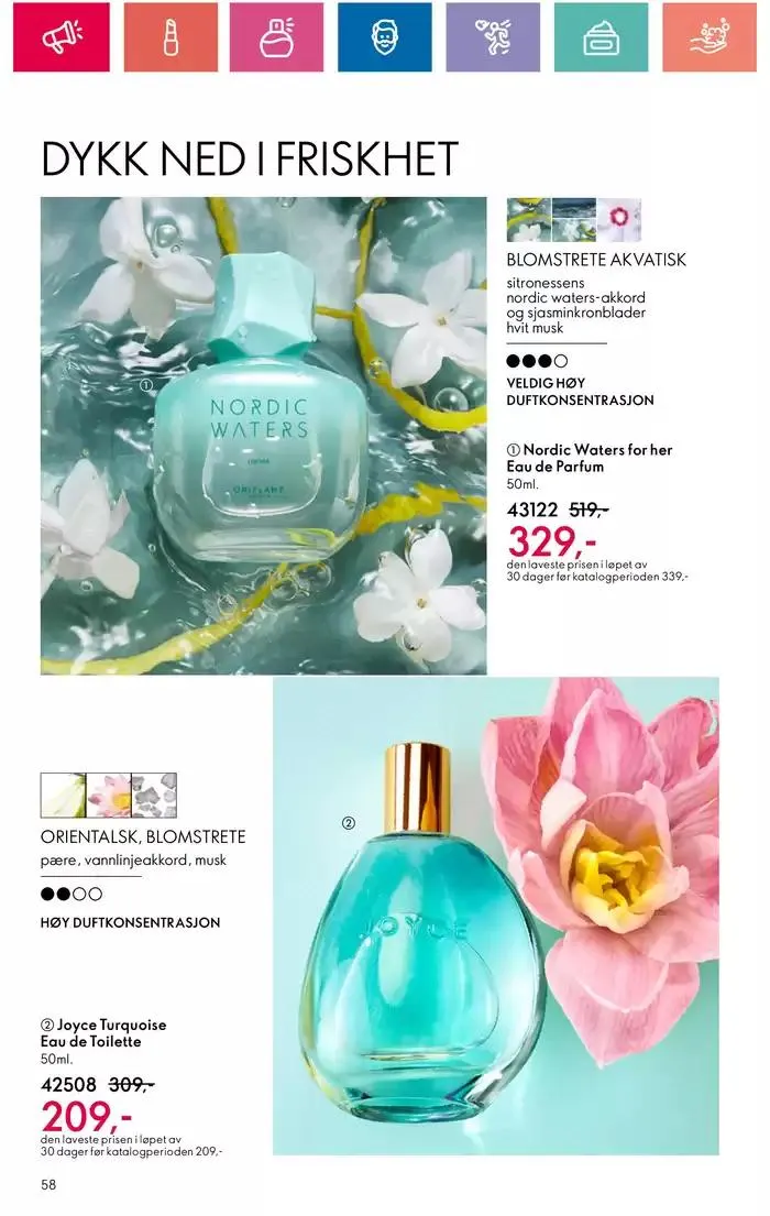 ORIFLAME Kundeavis fra 26. oktober til 9. november 2024 - kundeavisside 58