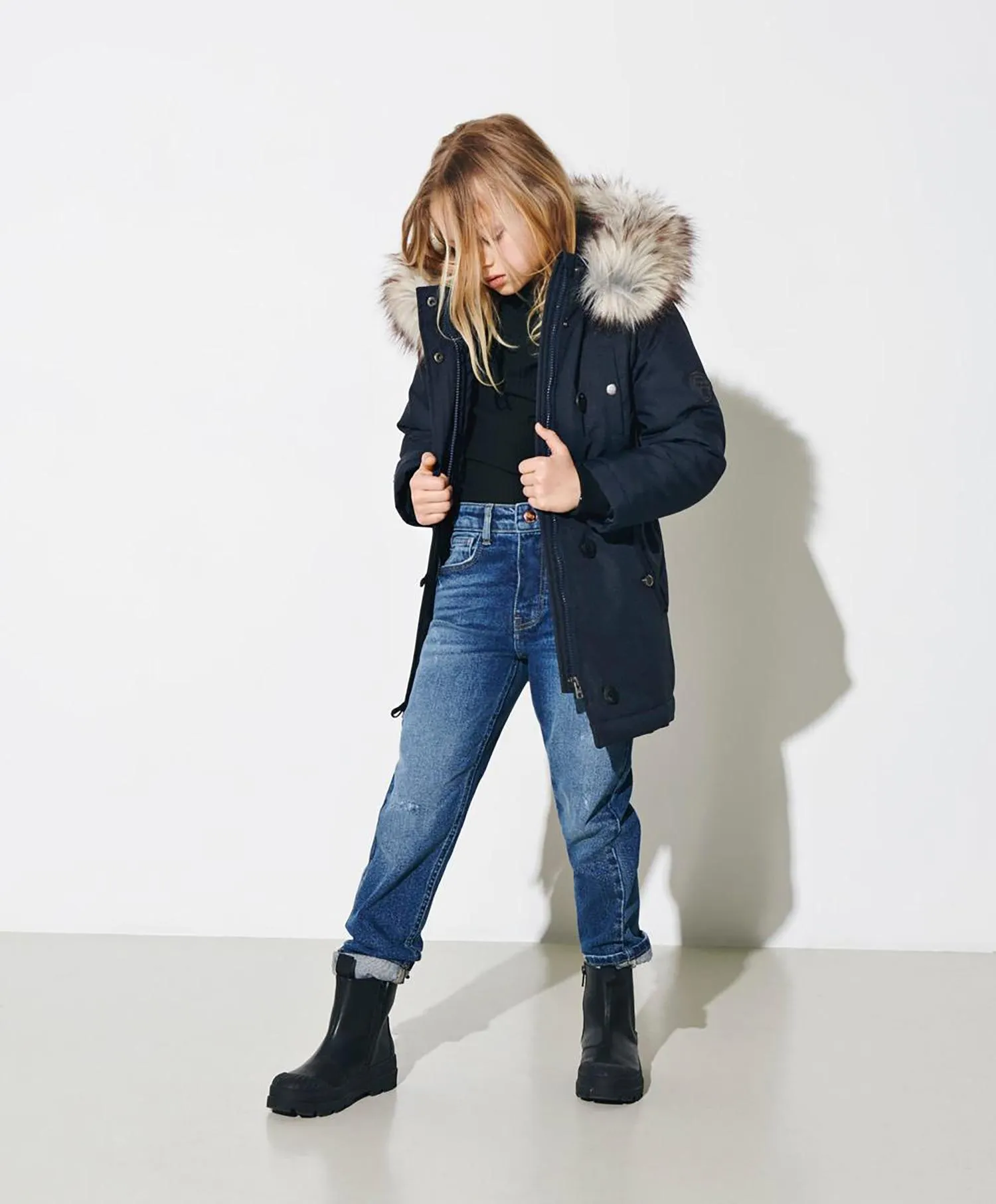 Only Kids Iris Fur Parka