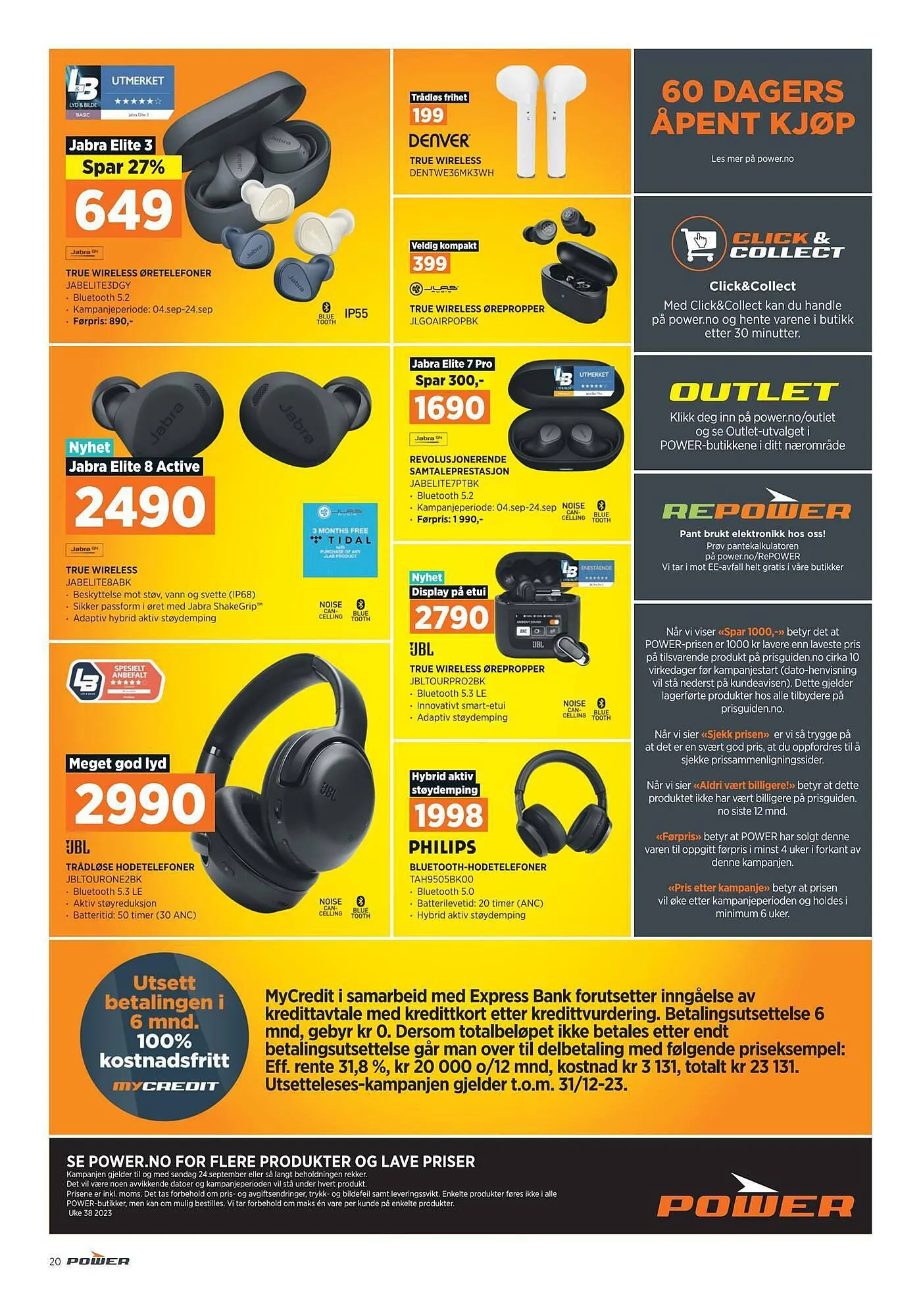 POWER Kundeavis fra 17. september til 24. september 2023 - kundeavisside 20