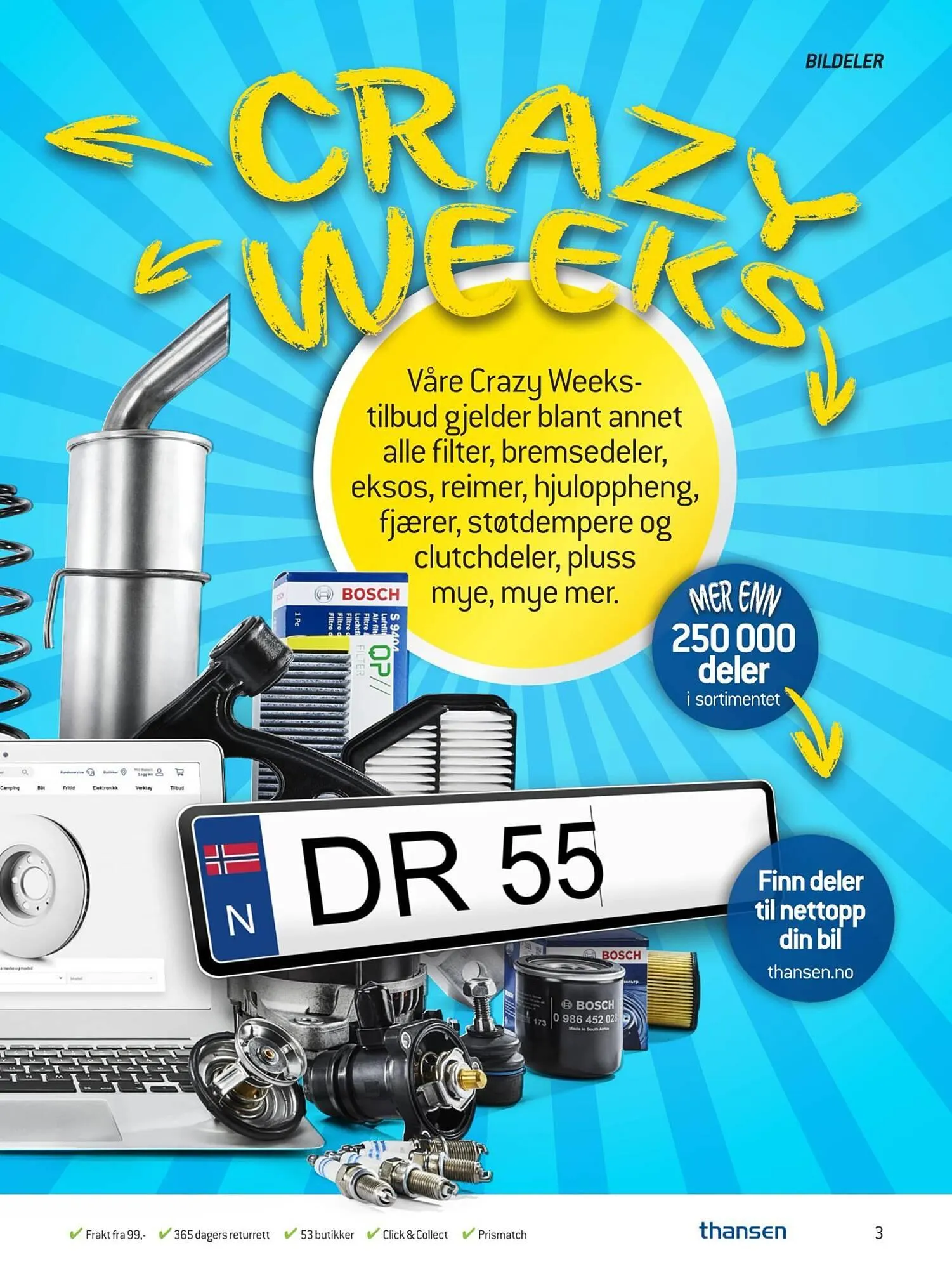 Thansen kundeavis fra 1. mars til 31. mars 2026 - kundeavisside 3