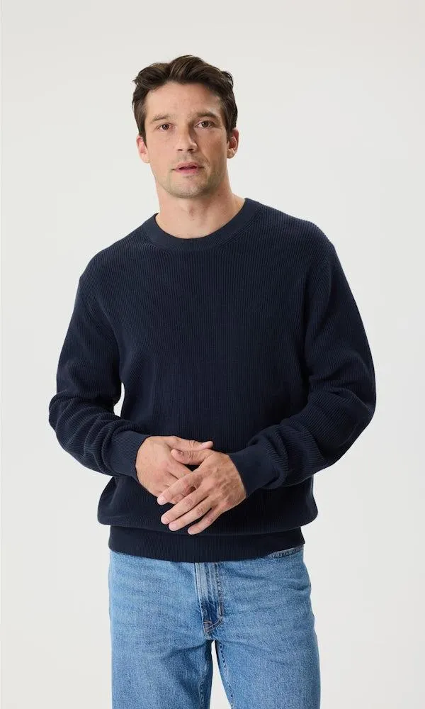 Strikket genser i bomull