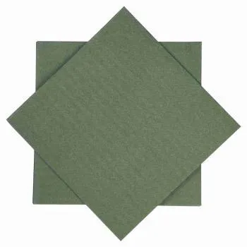 Serviett airlaid 40x40cm grønn