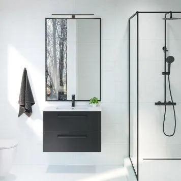 BADEROMSMØBEL CAMARGUE SKÄRGÅRD 80CM GRUNN HELDEKKENDE SERVANT