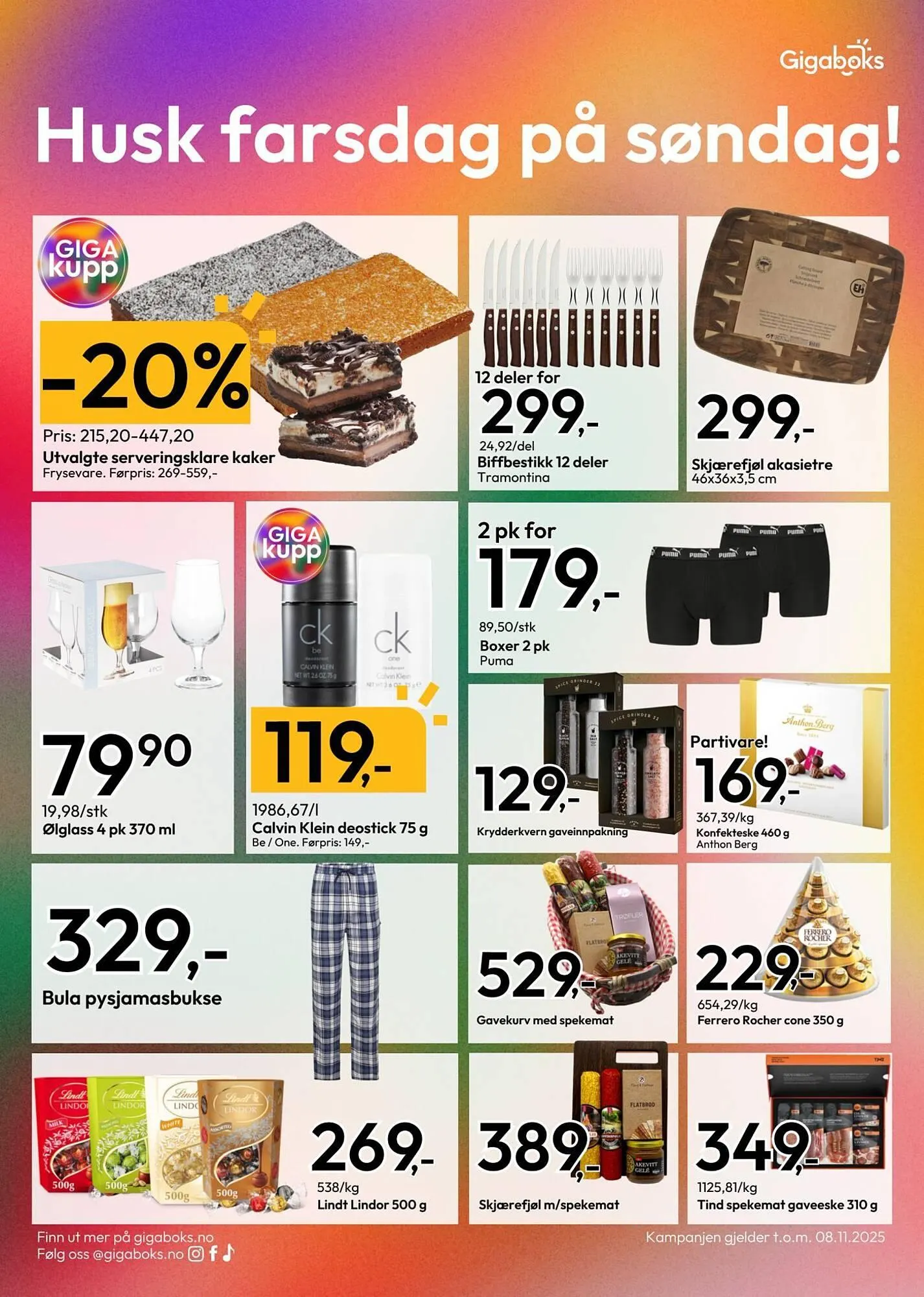 Gigaboks kundeavis fra 3. november til 8. november 2025 - kundeavisside 5