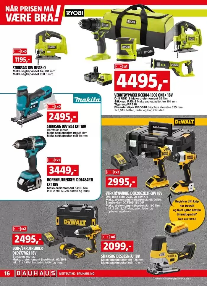 Baderomsdager fra 4. mars til 16. mars 2025 - kundeavisside 16