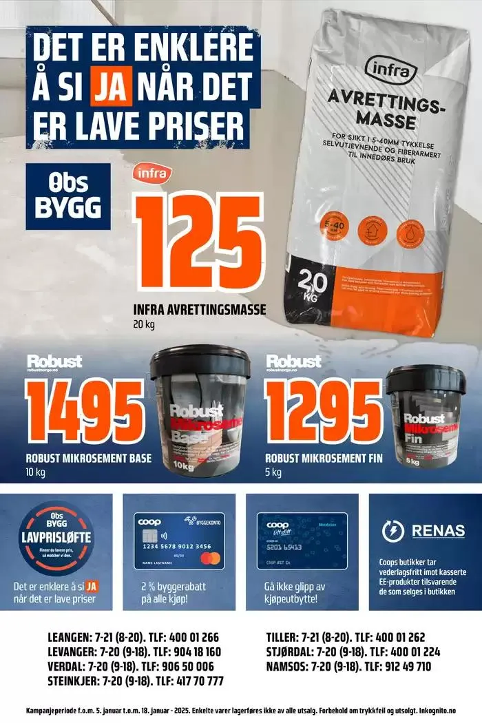 Attraktive spesialtilbud for alle fra 5. januar til 12. januar 2025 - kundeavisside 17