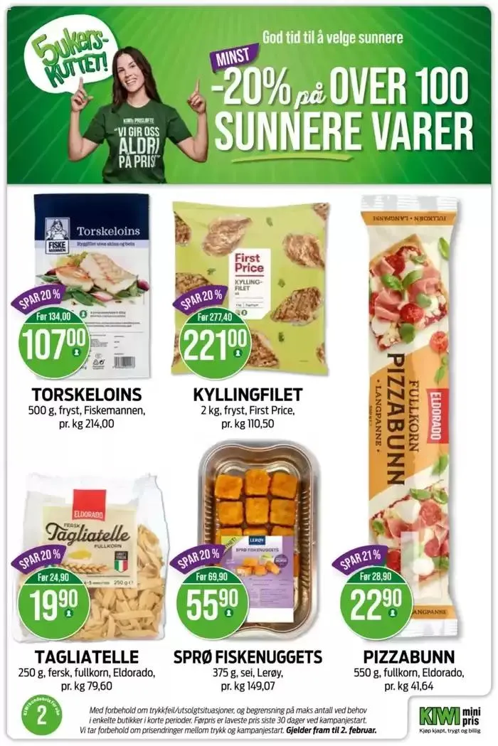 Kiwi Kundeavis fra 1. januar til 12. januar 2025 - kundeavisside 12