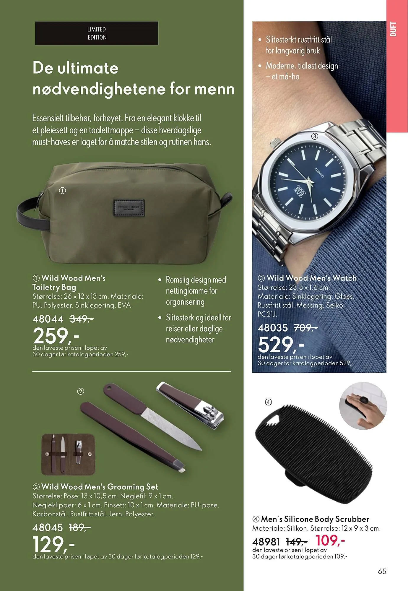 Oriflame katalog fra 2. desember til 9. desember 2025 - kundeavisside 65