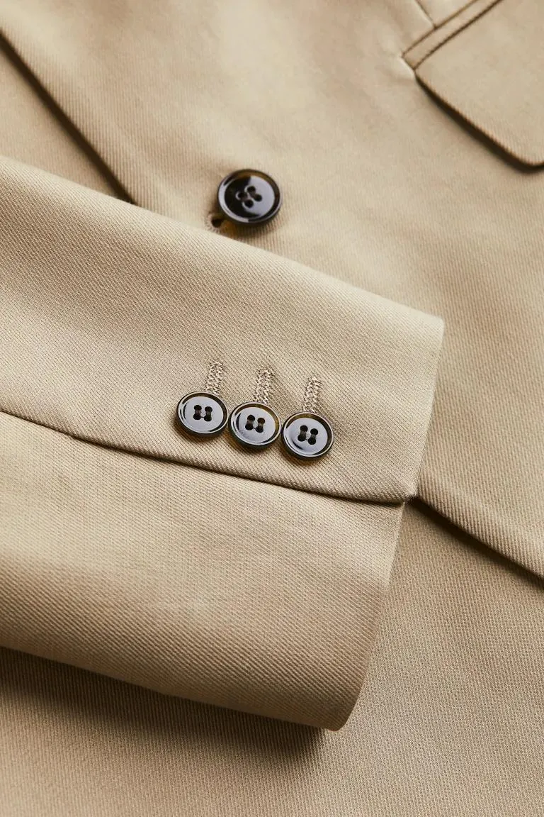 Relaxed Fit Enkeltspent blazer