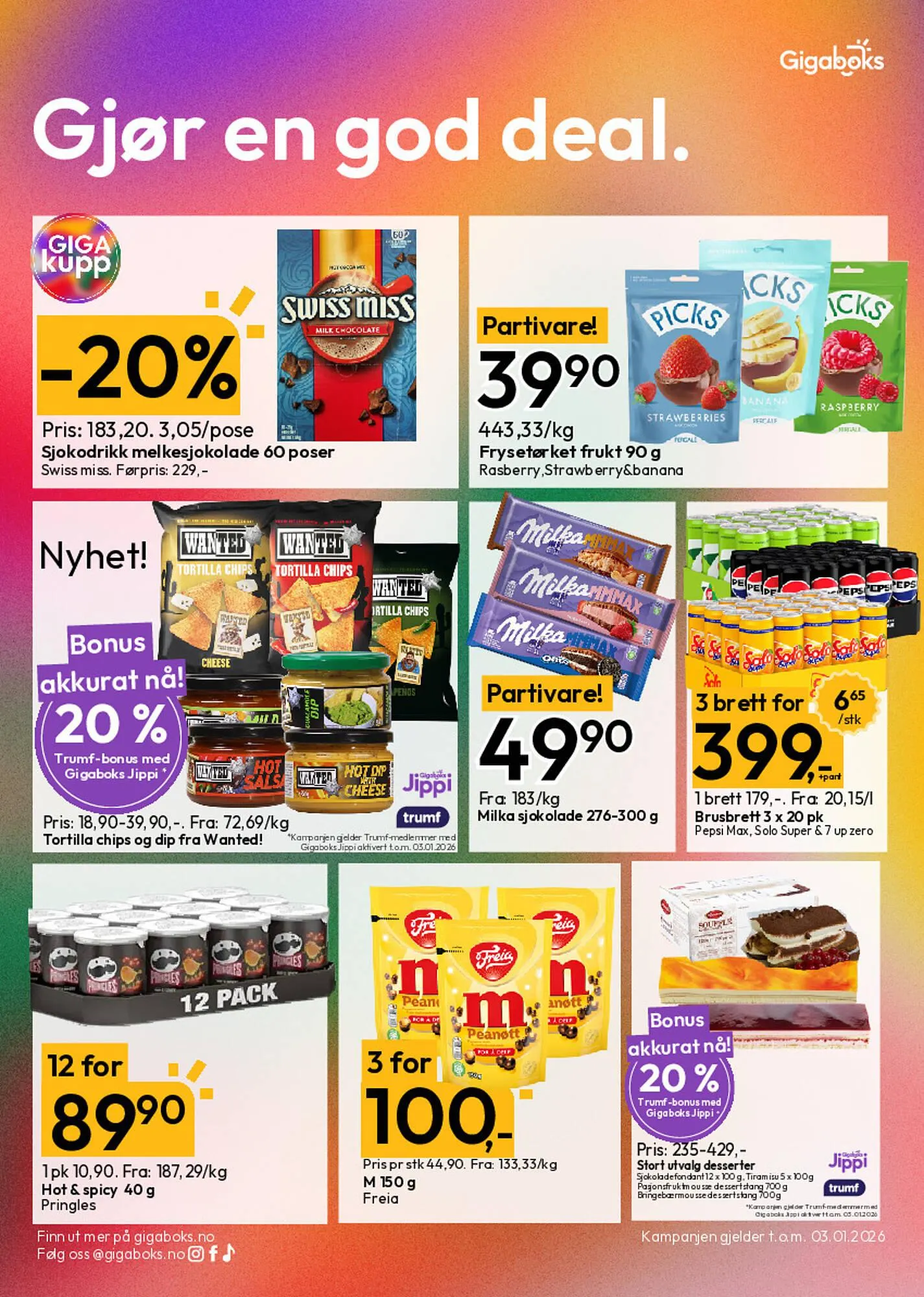 Gigaboks kundeavis fra 22. desember til 3. januar 2026 - kundeavisside 7