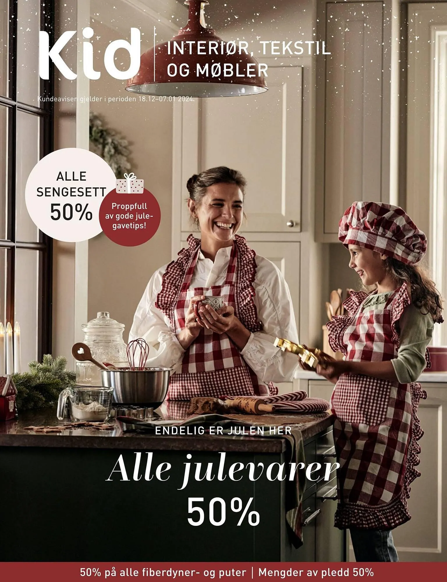 Kid Interiør Kundeavis fra 17. desember til 7. januar 2024 - kundeavisside 