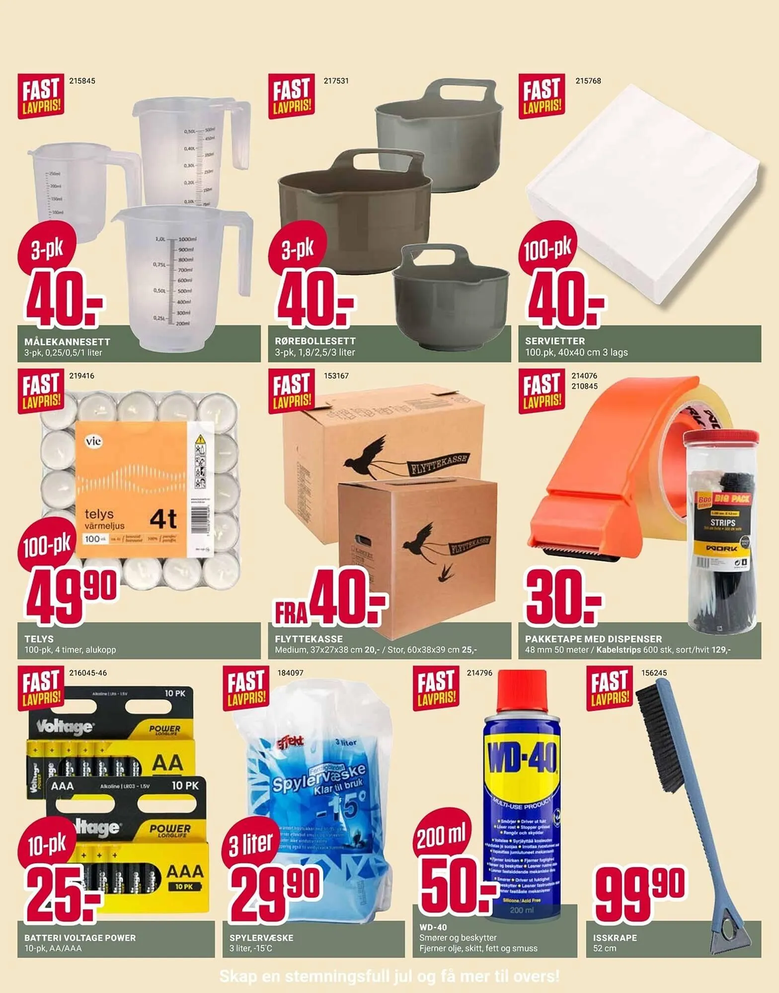 Europris kundeavis fra 19. januar til 24. januar 2026 - kundeavisside 10