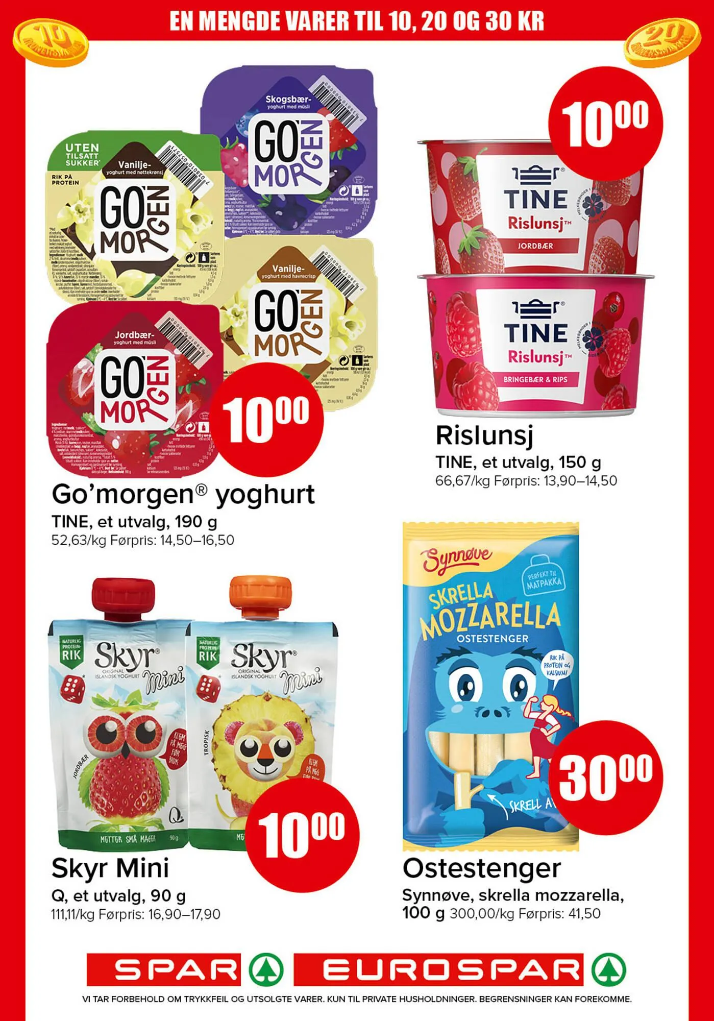 Eurospar kundeavis fra 12. januar til 18. januar 2026 - kundeavisside 11