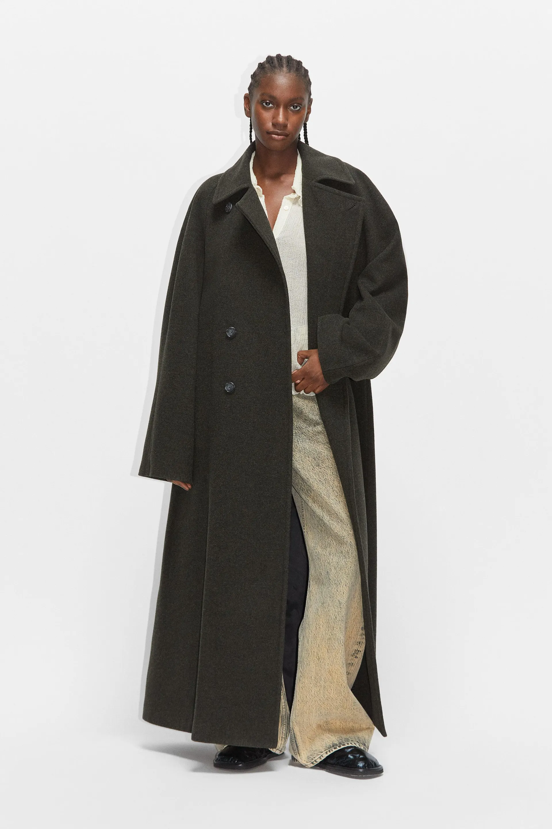 Oversized Wool Coat