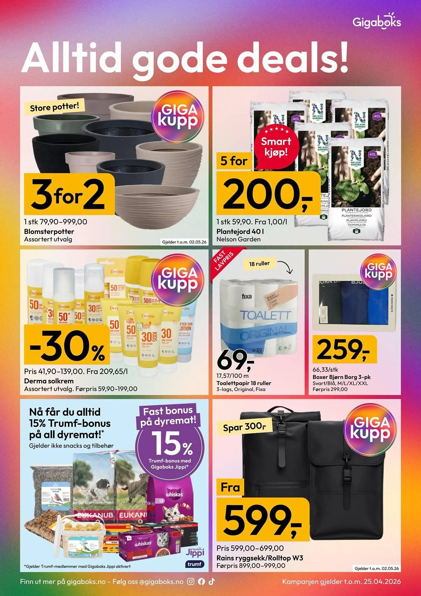 Gigaboks kundeavis fra 20. april til 25. april 2026 - kundeavisside 2
