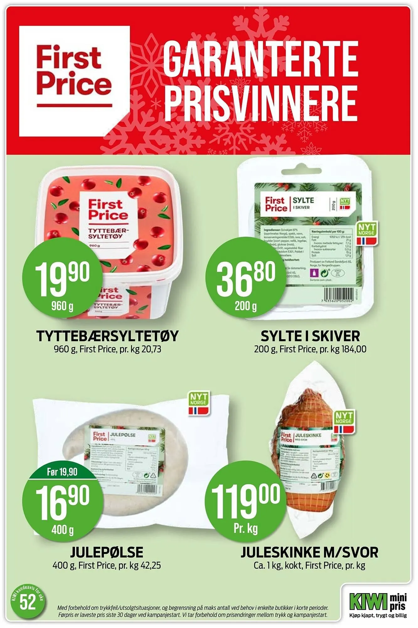 Kiwi kundeavis fra 22. desember til 28. desember 2025 - kundeavisside 12