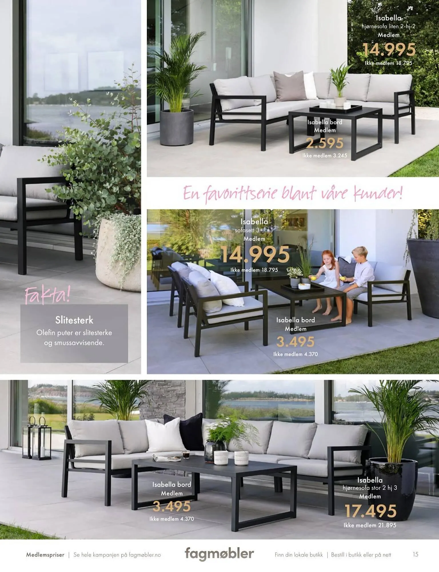 Fagmøbler Kundeavis fra 20. februar til 30. september 2025 - kundeavisside 15