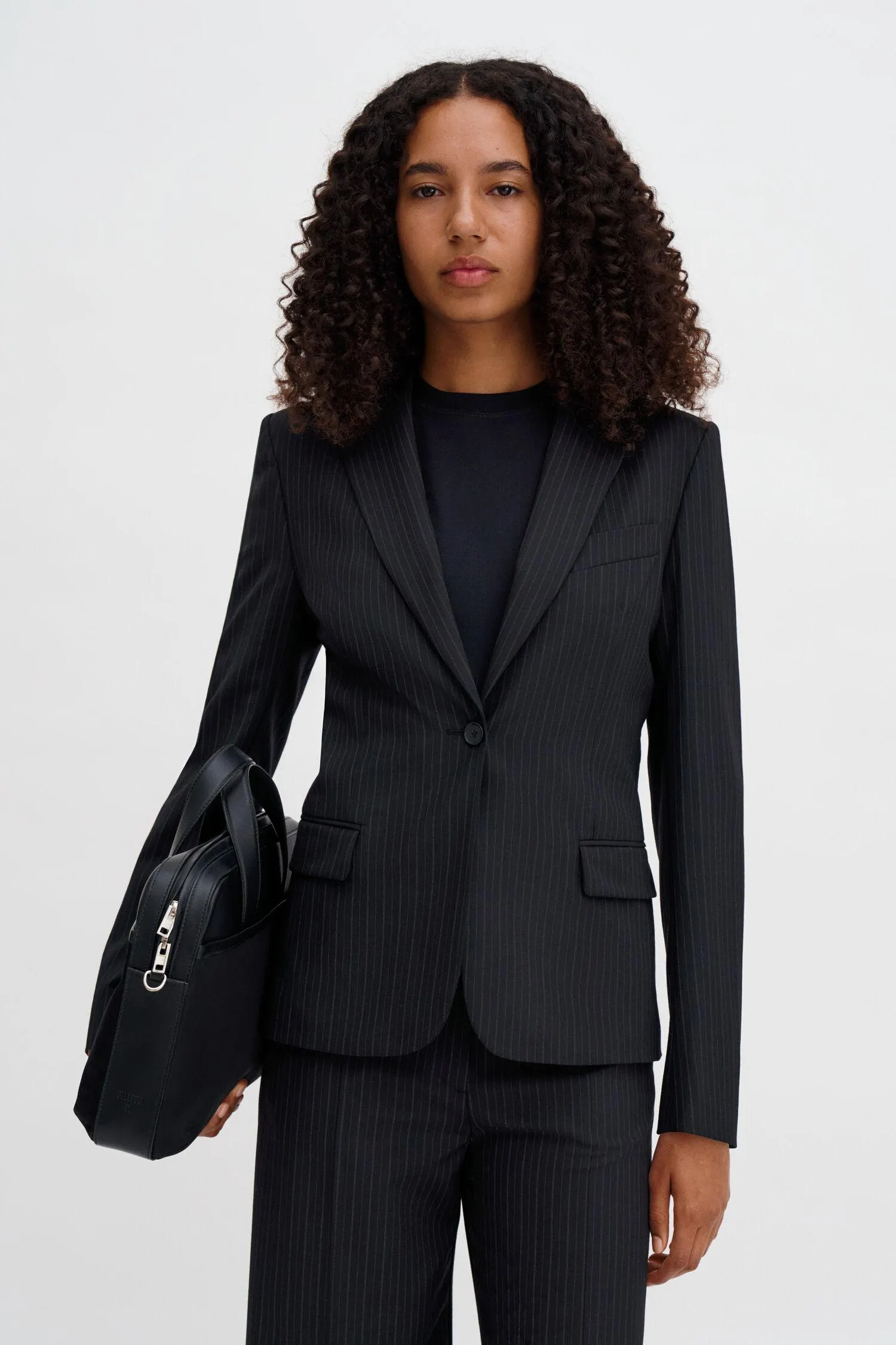 Sasha Pinstripe Blazer