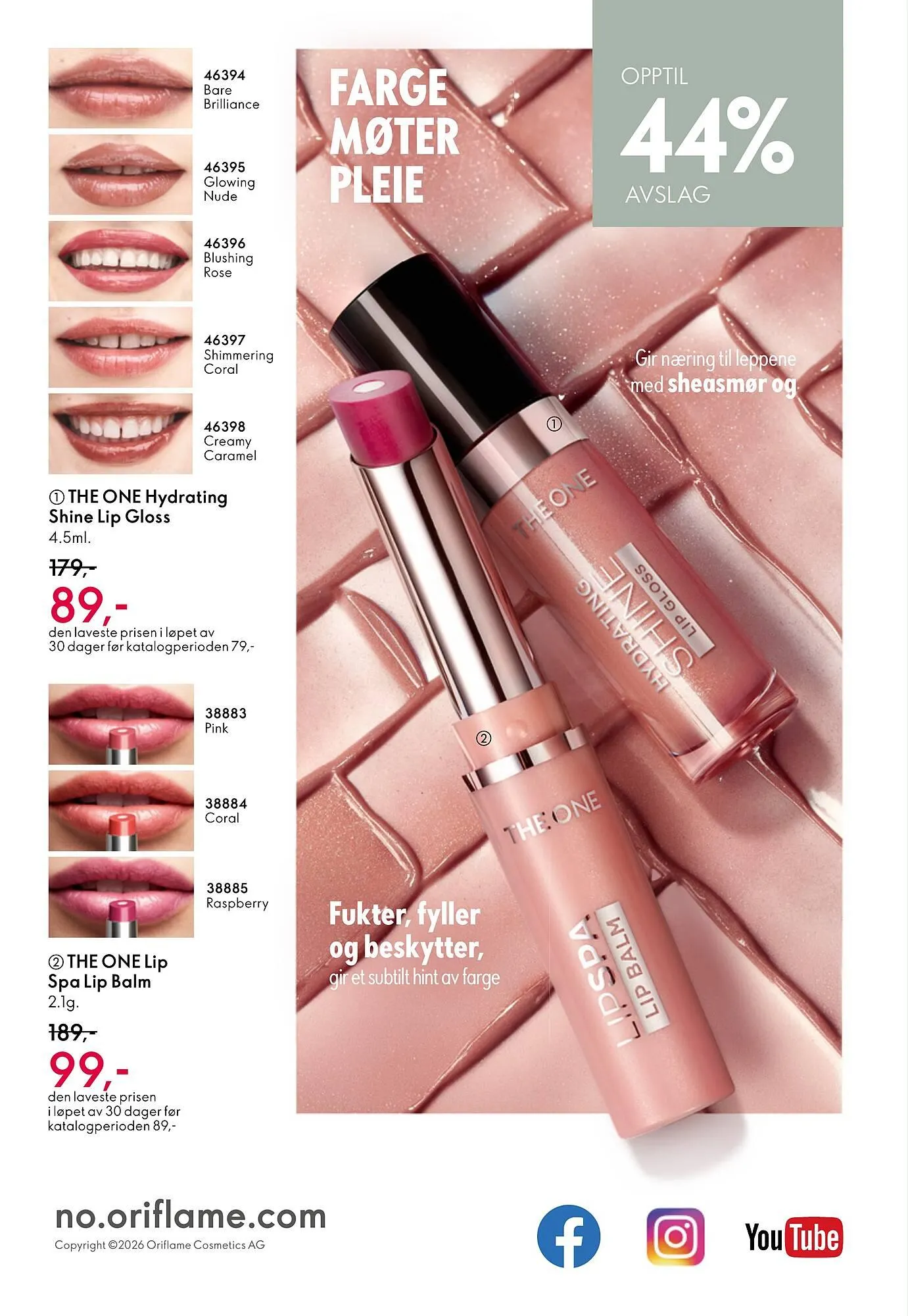 Oriflame katalog fra 31. desember til 27. januar 2026 - kundeavisside 164